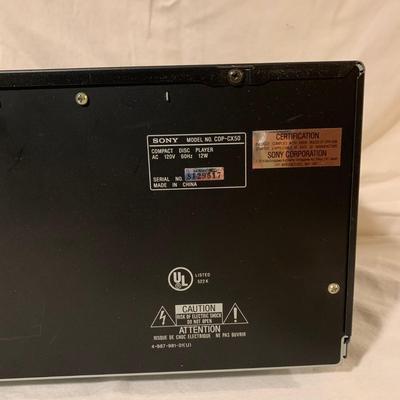 Sony CDP-CX50 Disc Player (LG-KW)