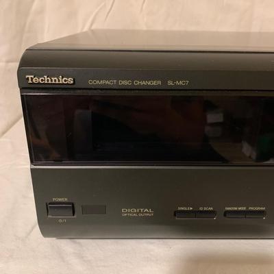 Technics SL-MC7 Disc Changer with Remote (LG-KW)