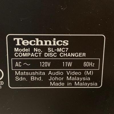 Technics SL-MC7 Disc Changer with Remote (LG-KW)