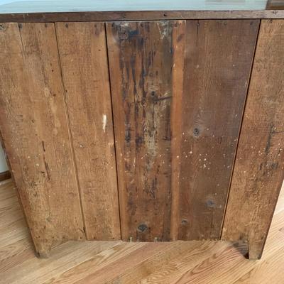 Crotch Mahogany Style Chest of Drawers (MB-KW)