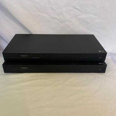 Two LG Blue Ray Players with DVD Collection (MB-KW)