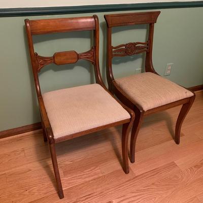Ornately Carved Wooden Chairs (UO-KW)