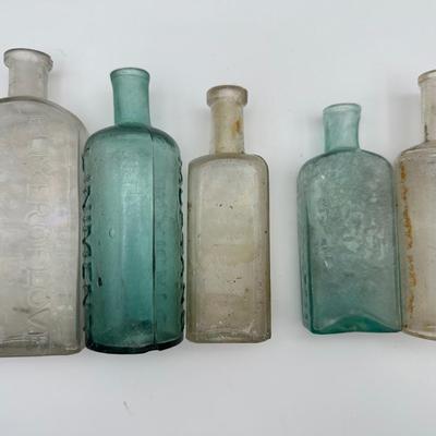Collection of (5) Antique Bottles