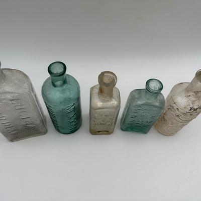 Collection of (5) Antique Bottles