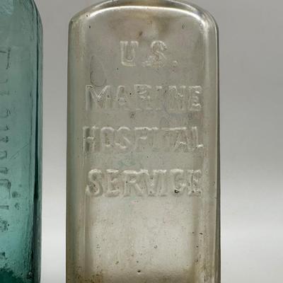 Collection of (5) Antique Bottles