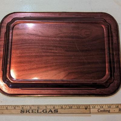 Vintage Metal "Chicago" Attraction Photos Tray