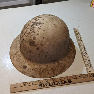 VINTAGE MILITARY WORLD WAR II OCD HELMET HAT OFFICE CIVIL DEFENSE US GOVERNMENT