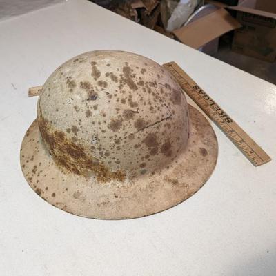 VINTAGE MILITARY WORLD WAR II OCD HELMET HAT OFFICE CIVIL DEFENSE US GOVERNMENT