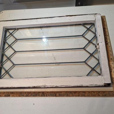 Charming Lead Glass Window