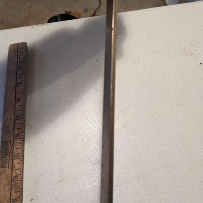 Egyptian Motif Brass Display Sword