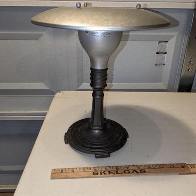 1930's Sight Light Industrial Flying Saucer Design Metal Desk Lamp