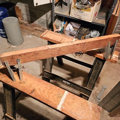 Three Sets of Sawhorses (G1-JS)