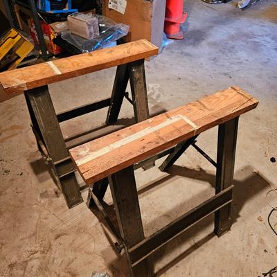 Three Sets of Sawhorses (G1-JS)