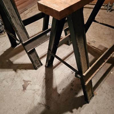 Three Sets of Sawhorses (G1-JS)