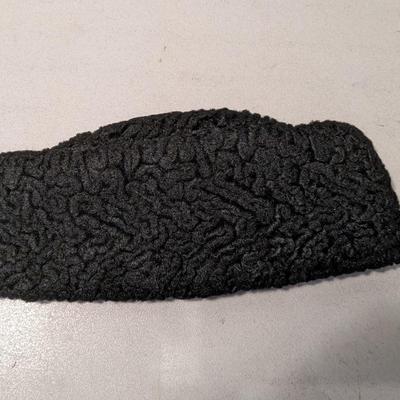 Vintage Karakul Diplomat Winter Hat