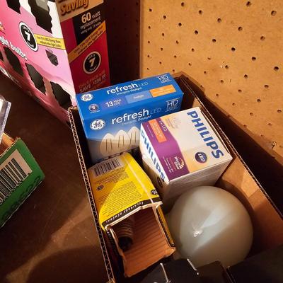 Large Assortment of Light Bulbs (G1-JS)