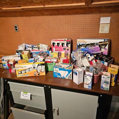 Large Assortment of Light Bulbs (G1-JS)