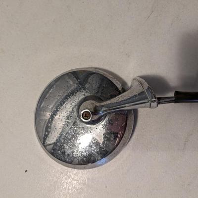 Vintage Adjustable Chrome Car Mirror