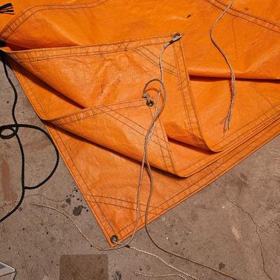 Tarps, Rope, Twine & Pegboard Hooks  (G1-JS)