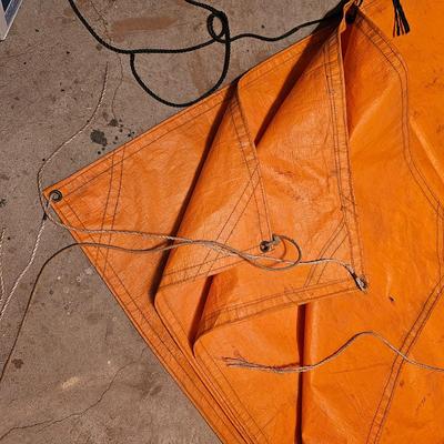 Tarps, Rope, Twine & Pegboard Hooks  (G1-JS)