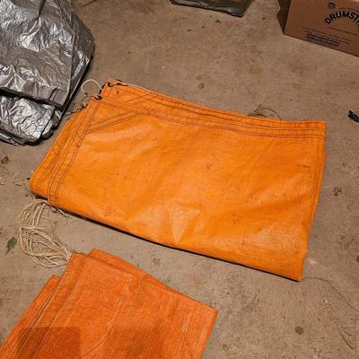 Tarps, Rope, Twine & Pegboard Hooks  (G1-JS)