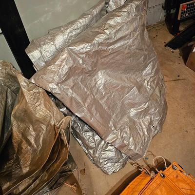 Tarps, Rope, Twine & Pegboard Hooks  (G1-JS)