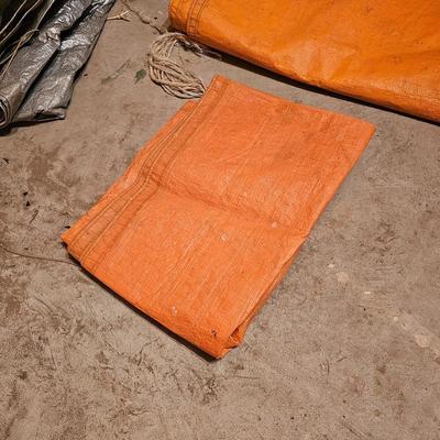 Tarps, Rope, Twine & Pegboard Hooks  (G1-JS)