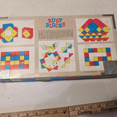 Complete Set of Vintage Tupperware Busy Blocks