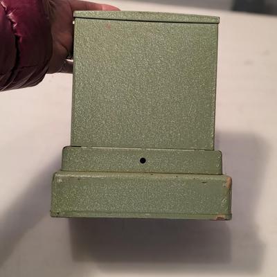 Vintage Green Tom Thumb Metal Toy Cash Register