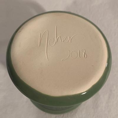 Signed Pottery Mugs &  by Neher, Dover Pottery, & More (BO-HS)