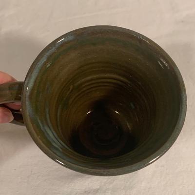 Signed Pottery Mugs &  by Neher, Dover Pottery, & More (BO-HS)