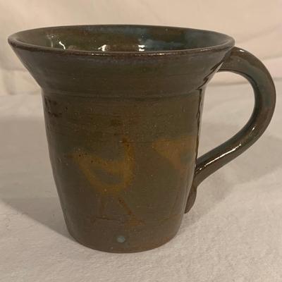 Signed Pottery Mugs &  by Neher, Dover Pottery, & More (BO-HS)