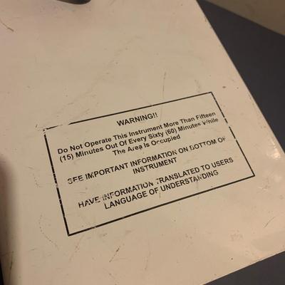 Adirondack Purification Co. Kleen Air King II, Model 1004 (LG-HS)
