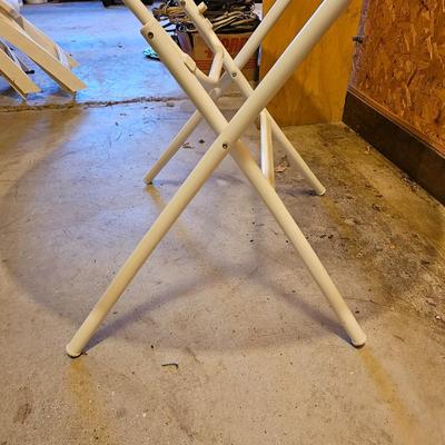 Trio of Glass Top Outdoor Tables (G1-JS)