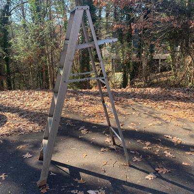 Three Aluminum Stepladders (LG-HS)