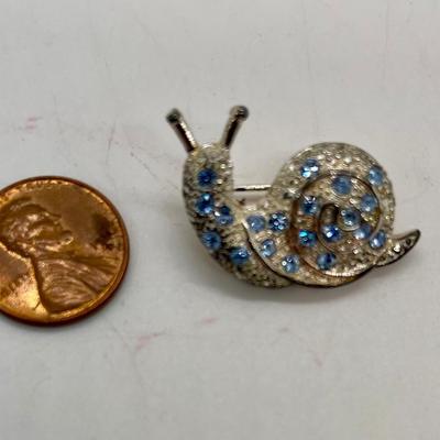 Snail Brooch or Pin