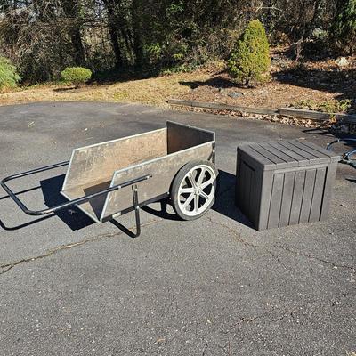 Large Garden Cart & Storage Box  (FY-JS)
