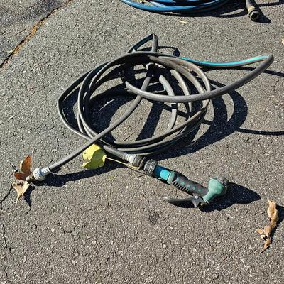 Two Suncast Mobile Hose Carts, Extra Hoses & More  (FY-JS)