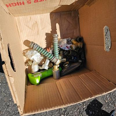 Two Suncast Mobile Hose Carts, Extra Hoses & More  (FY-JS)