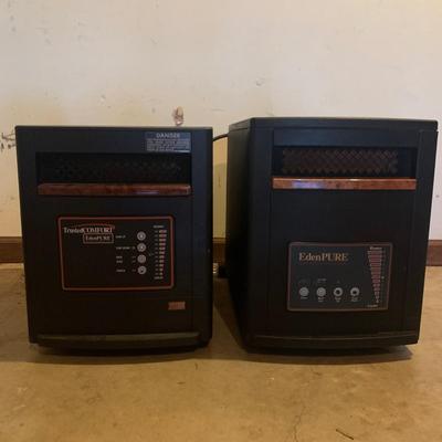Two EdenPure Quartz Infrared Portable Heaters (LG-HS)