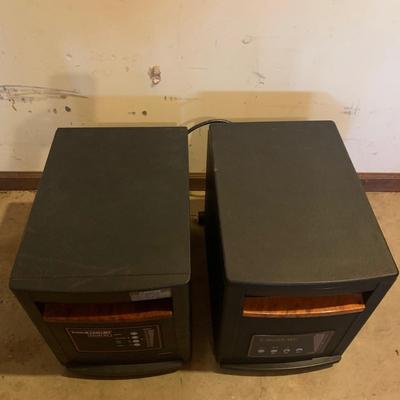 Two EdenPure Quartz Infrared Portable Heaters (LG-HS)