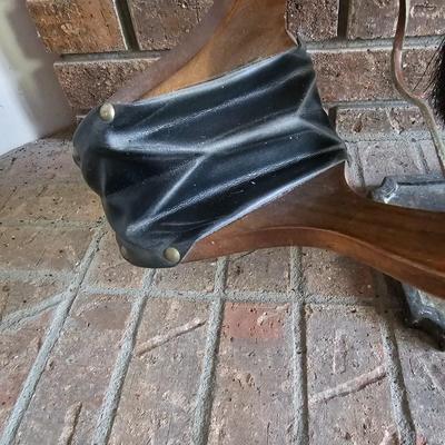 Wrought Iron Fireplace Tool Set & Stand (LR-JS)