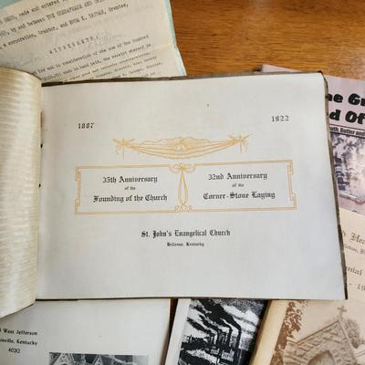 Stack of Ephemera Pamphlets and Booklets