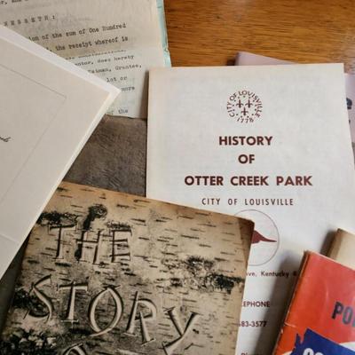 Stack of Ephemera Pamphlets and Booklets