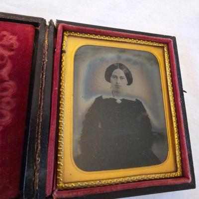 Pair of Vintage Tintypes in Frames (LR-JS)
