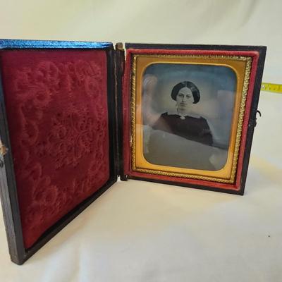 Pair of Vintage Tintypes in Frames (LR-JS)