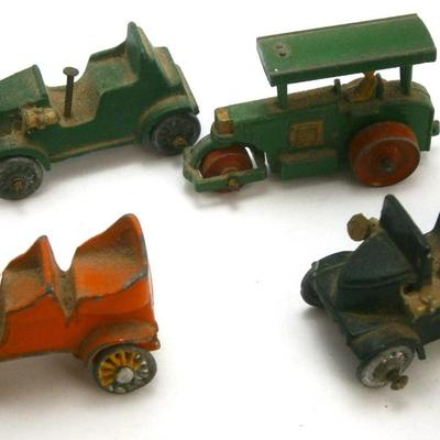 4 Vintage Miniature Diecast Vehicles