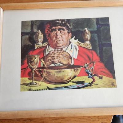Five Framed Storybook Prints