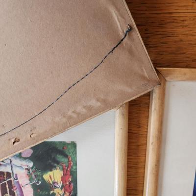 Five Framed Storybook Prints