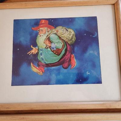 Five Framed Storybook Prints